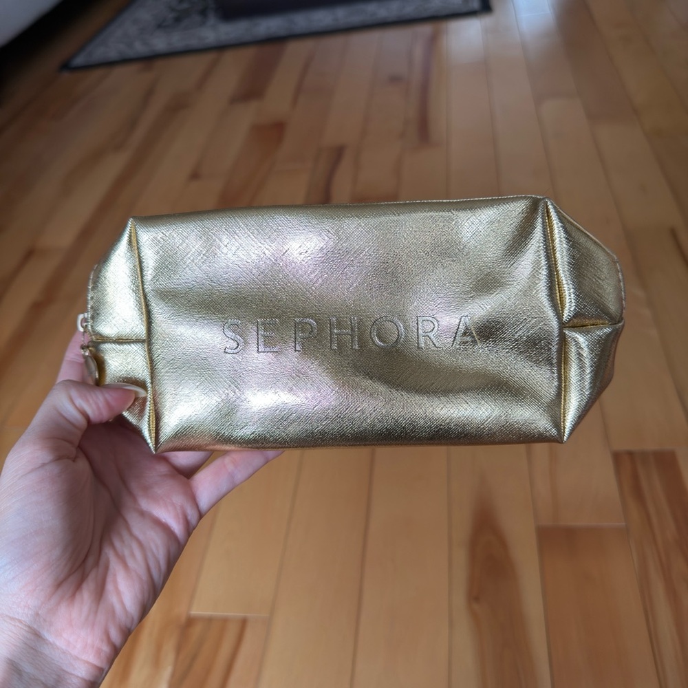 Sephora Luxe Gold Cosmetic Case
